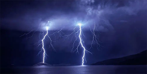 油庫(kù)雷電預(yù)警系統(tǒng)-黃色警報(bào)